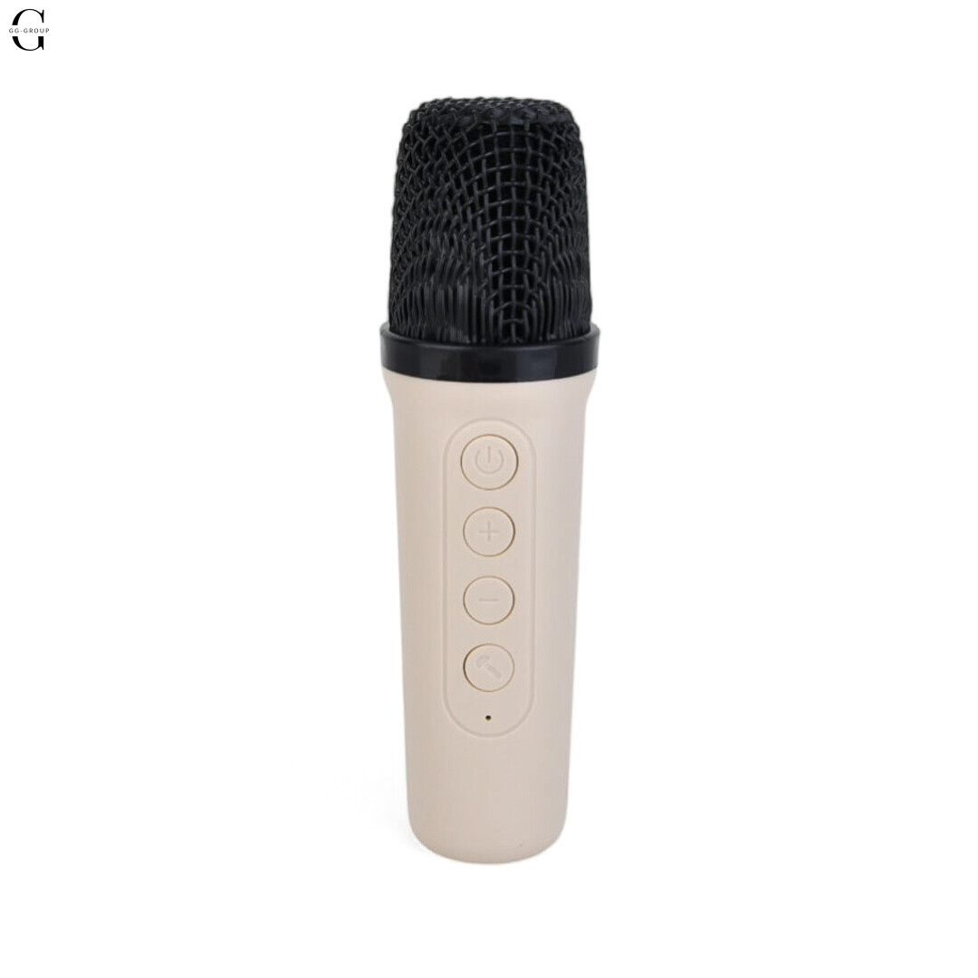 Караоке-система K19 Smart Portable Speaker с 2 беспроводными микрофонами и LED-подсветкой